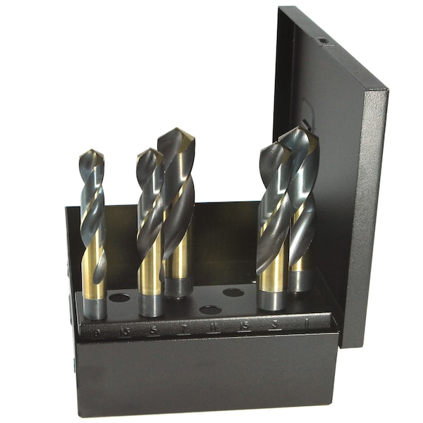5PC NITRO DRILL BIT SET 9/16-1" 8ths